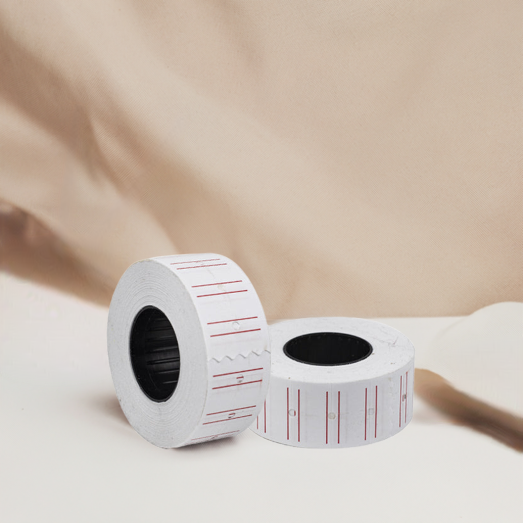 Etichette per prezzatrice bianche 21x12 mm - 50 rotoli da 1000 etichette