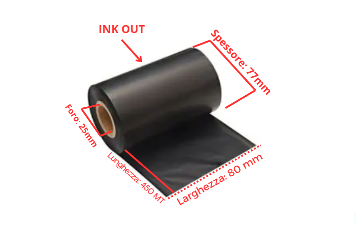 Ribbon CERA 80x450 OUT