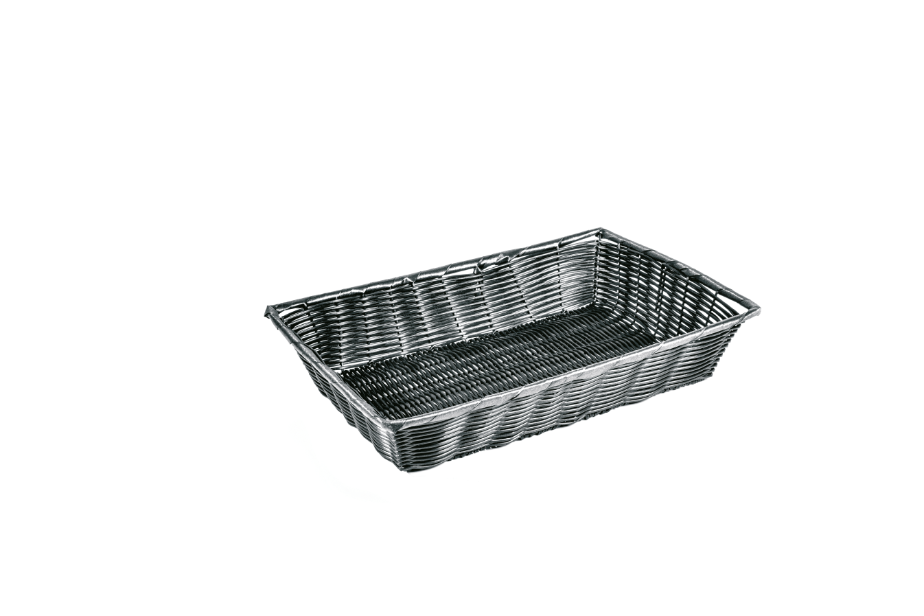 Cesto rettangolare in polipropilene  Ø 3 mm D: 60 x 45 x 12 H cm