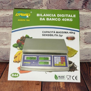 BILANCIA digitale da banco 40kg