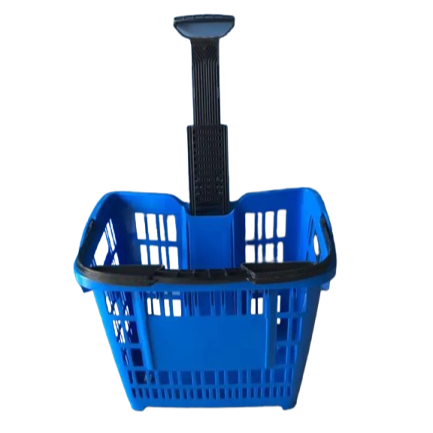 CARRELLO SPESA SPEESY IN PP CON RUOTE E MANICO TELESCOPICO